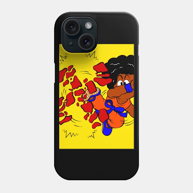 The Good Fight Phone Case by The Art of Dougie