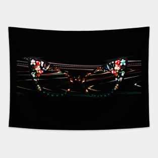 Black Diva Glasses Tapestry