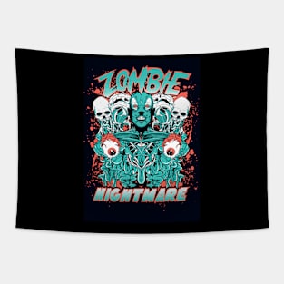 Scary Zombie Tapestry