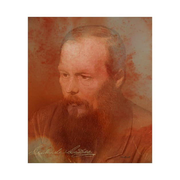 Fyodor Dostoyevsky by mindprintz