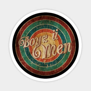 Circle Classic art - Boyz II Men Magnet