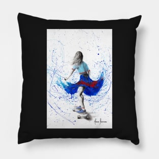 Skater Girl Pillow