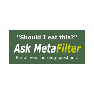 Ask MetaFilter: Should I Eat This? T-Shirt