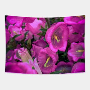 Pink Flowers Spring Floral Blooming Tapestry