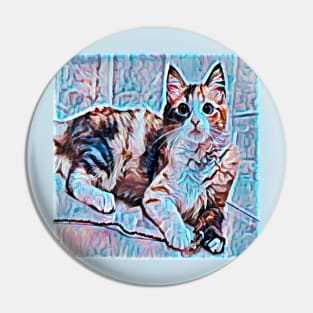 ART CAT 3D COLORS EXCLUSIVE Pin