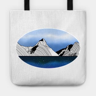 Mitre Peak New Zealand Tote