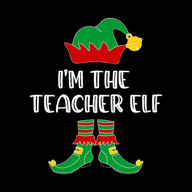 I'm The Teacher Elf Matching Family Group Christmas by SloanCainm9cmi