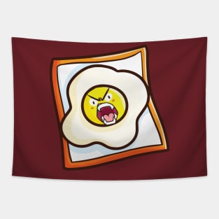 Angry Fried Egg Tapestry