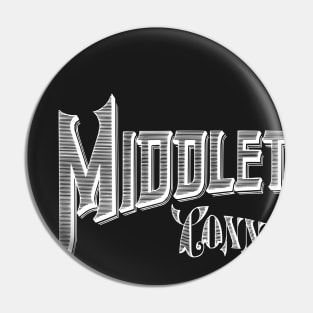 Vintage Middletown, CT Pin