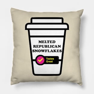 REPUBLICAN SNOWFLAKES Pillow