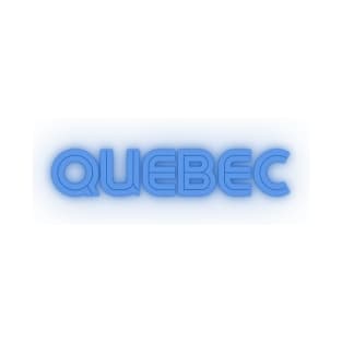 Quebec Retro Word Ard T-Shirt