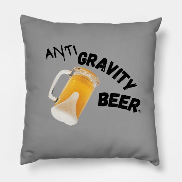 Anti Gravity Beer(c) By Abby Anime Pillow by Abby Anime