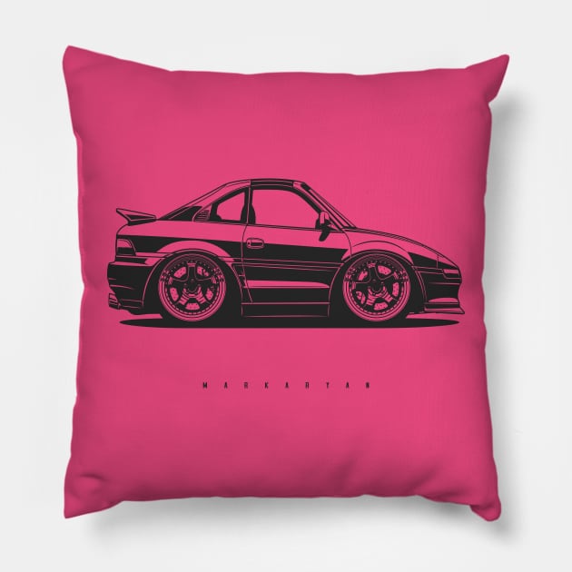 Minicars - MR2 Pillow by Markaryan