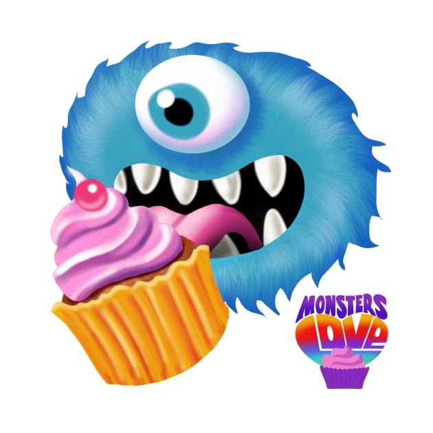 Monsters love cupcakes #2 by Bobomatic