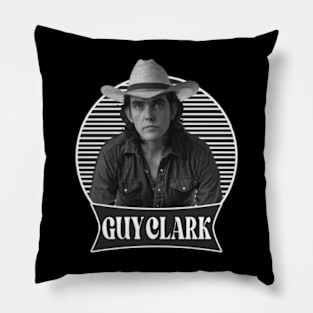 Guy Clark // 80s Singer Country // T-Shirt Pillow