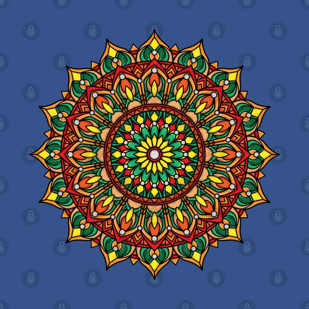 Mandala beautiful vintage by Mako Design 