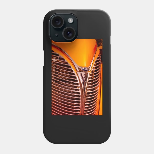 1938 Ford V8 Grill 4 Phone Case by Robert Alsop