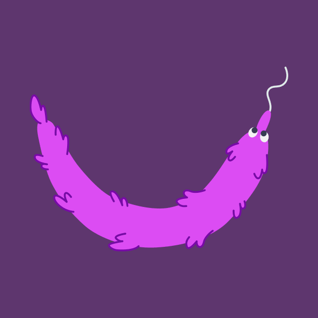 Worm Smile (Purple) by Bloo_the_Fluff