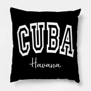 Cuba Havana Pillow