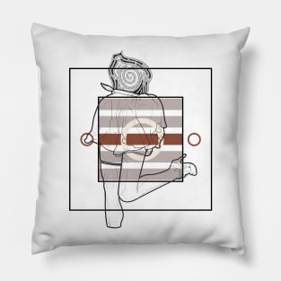 Dancing Teleportation version 3 Pillow