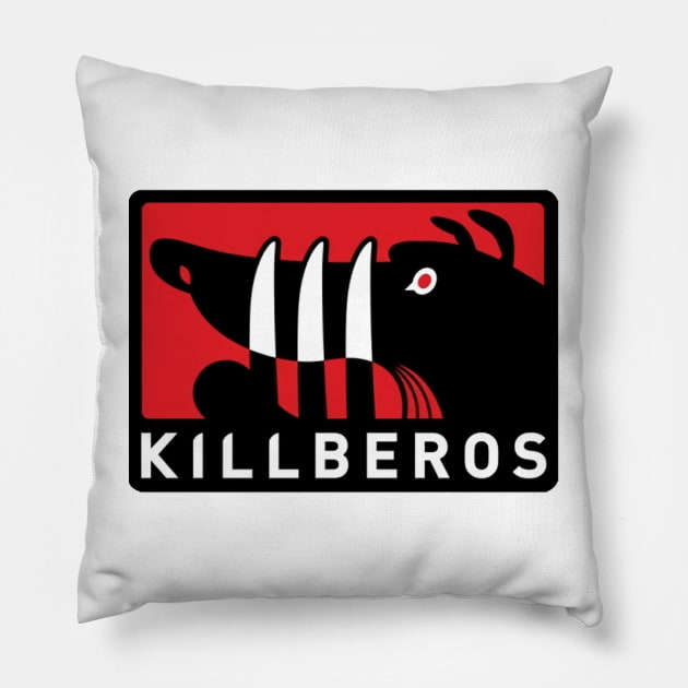 killberos logo Pillow by Atzon