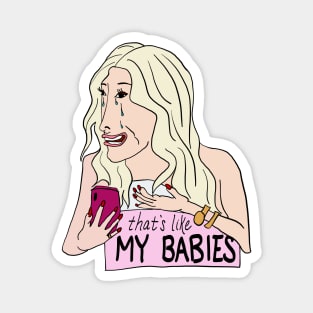 Tinsley Sees Her Babies Magnet