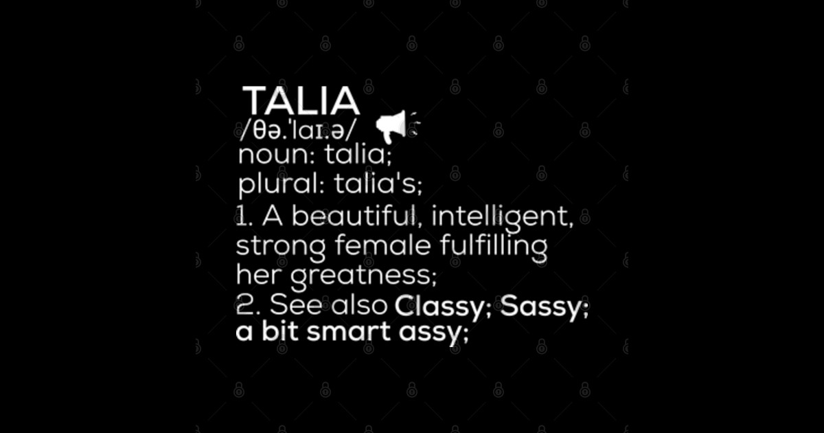 Talia Name Talia Definition Talia Female Name Talia Meaning Talia