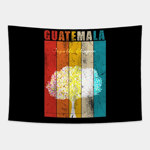 Guatemala, Guatemalan, Guatemalan pride, Guate, Chapin, Chapina, Chapines, Xela, Quetzaltenango, Guatemalteco, Guatemalteca Tapestry by Osmin-Laura