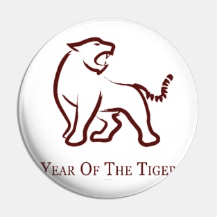 Year of the Tiger Pin