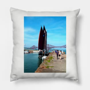 South Queensferry Harbour Pillow