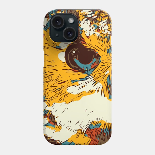 Cool Cute colorful Wise snowy Crazy Owl Design Gift Phone Case by Kreisel