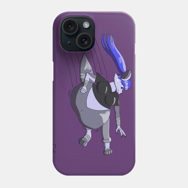 Flying Kick Phone Case by Cyborg-Lucario