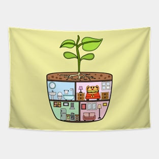 Plant-based Burger Tapestry