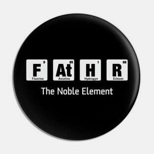 Father Elements Gift Dad Element Fathers Day Gift Pin