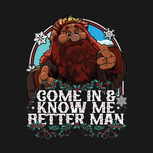 Muppet Christmas Carol - Come In And Know Me Better Man T-Shirt