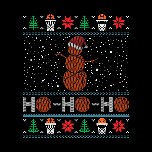 Christmas Basketball Snowman Reindeer Ugly Christmas Xmas by mrsmitful01