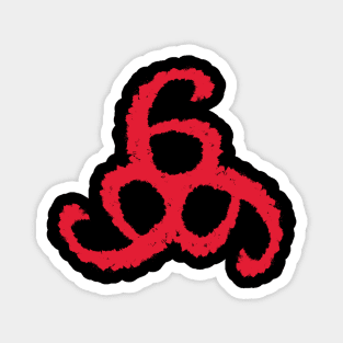 666 Satanic Emblem Magnet