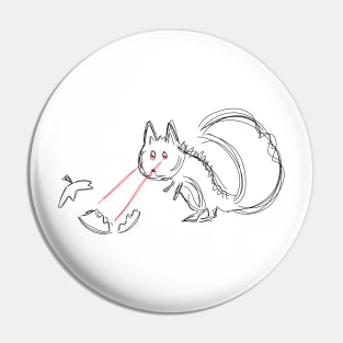 Squirrel Lasers Pin