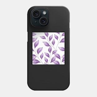 Spring Pattern with Floral Motifs Phone Case