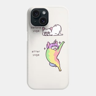 French Bulldog After Yoga Phone Case