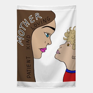 Mommy Gifts, Best Mom Ever Boy Mom Tapestry