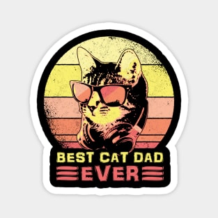 Best Cat Dad Ever Magnet