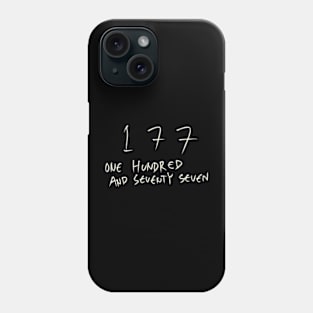 177 Phone Case