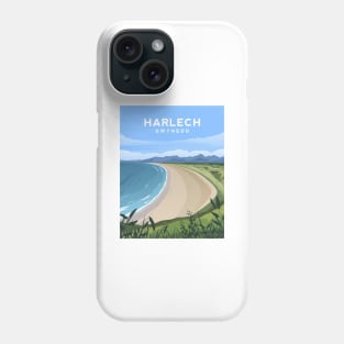 Harlech Beach, Gwynedd North Wales Phone Case