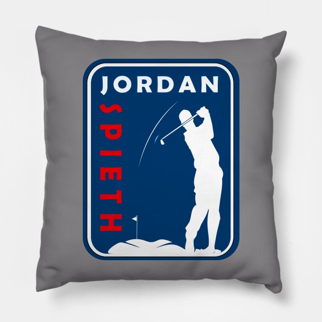 Jordan Spieth Golf Legend Pillow by Formoon