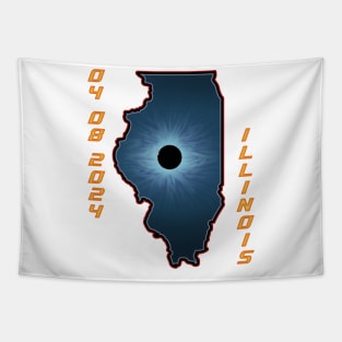 Illinois 2024 Total Solar Eclipse Tapestry