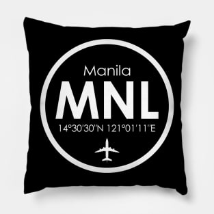 MNL, Manila Ninoy Aquino International Airport Pillow