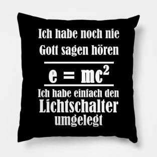 Relativitätstheorie Physik Lehrer Geschenk Sprüche Pillow
