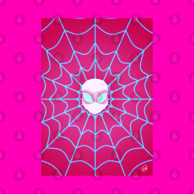 Ghost Spider by SalwaSAlQattan
