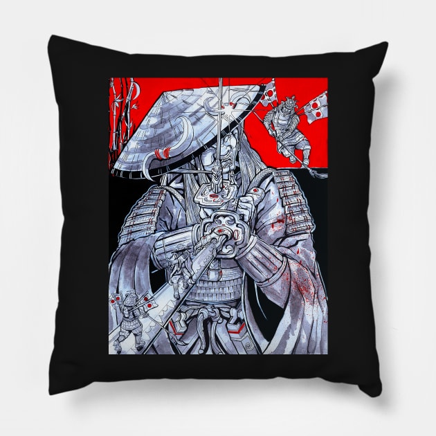 Ronin Blade Pillow by HavokTheory